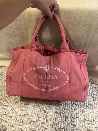 Sac tote bag rose Prada