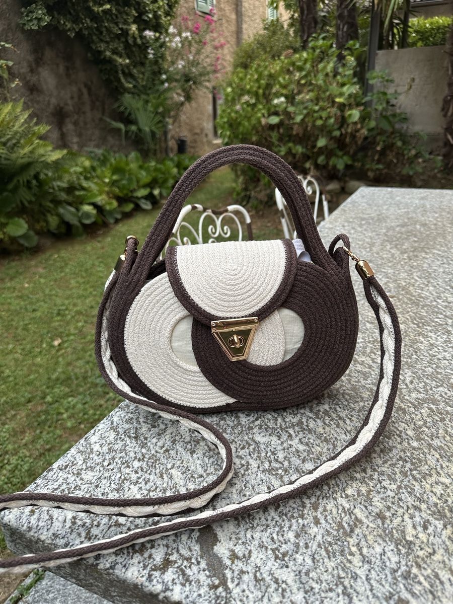 Sacs femmes: Borsa a tracolla, in corda di cottone – Neuf avec emballage d'origine à Lugano par Nicky-made9 4