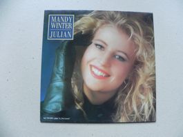 LP DE Pop Sängerin Mandy Winter 1988 Anti Drogen Hit Julian