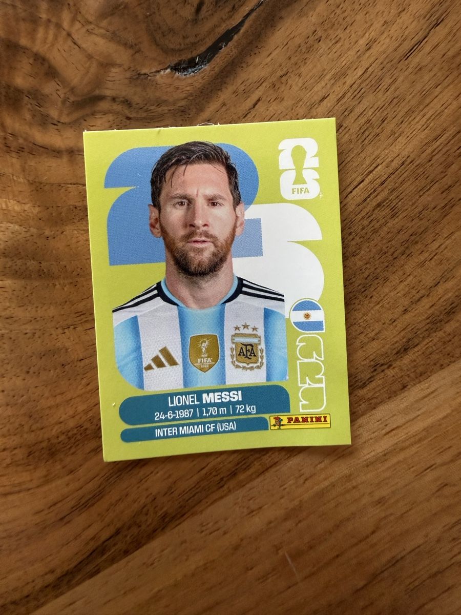 Panini Carte collezionabili: Messi ARG 17 Panini 2026 – Usato da Locarno venduto da val_h2mn