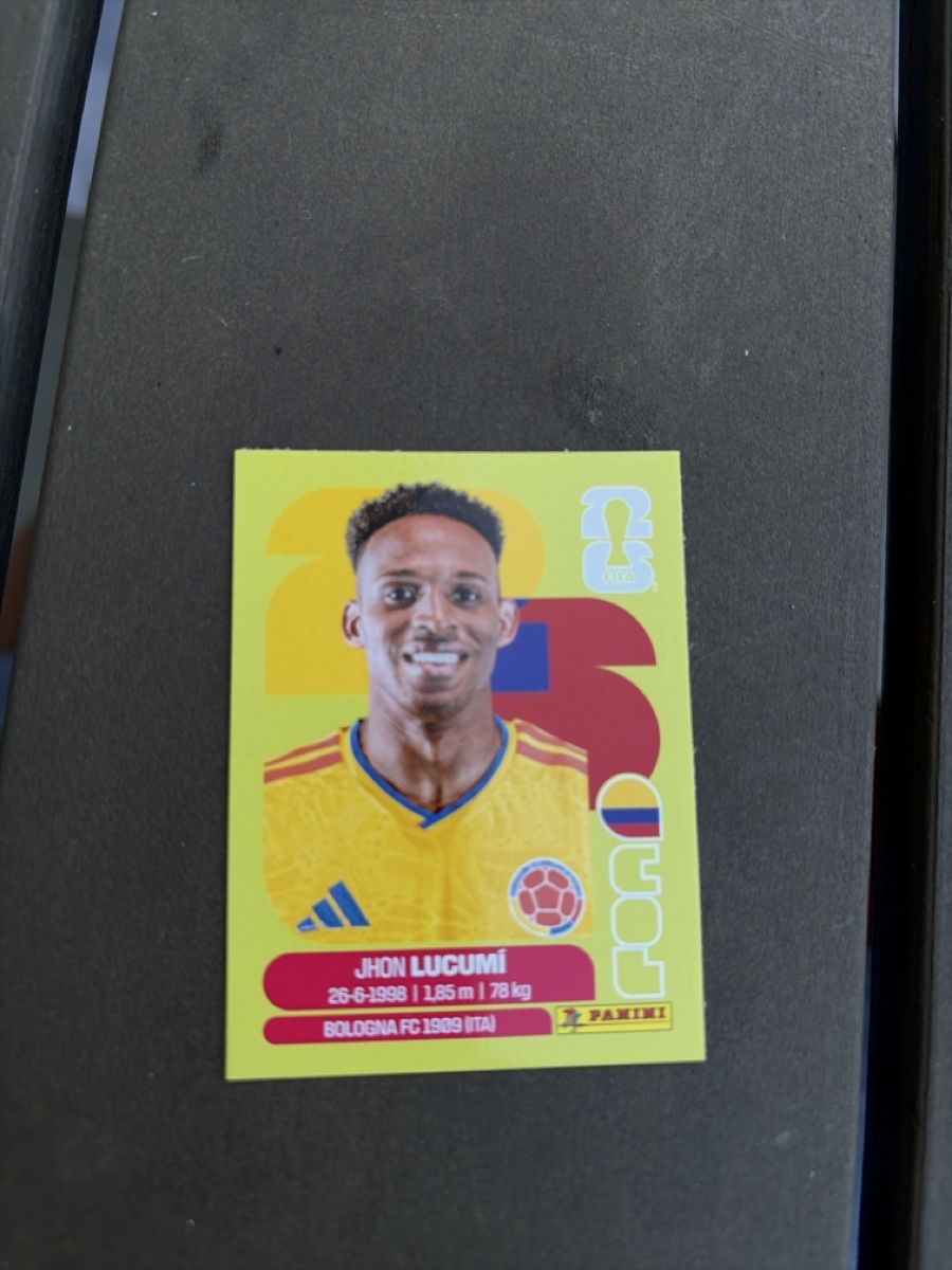 Panini Sammelbilder & Trading cards: Jhon Lucumí – Neu (gemäss Beschreibung) aus Dornach von metallbau.ch