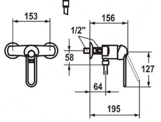 Kwc Armaturen: Duschenmischer KWC Vita Duo – Gebraucht aus Dornach von Ihsan2 3