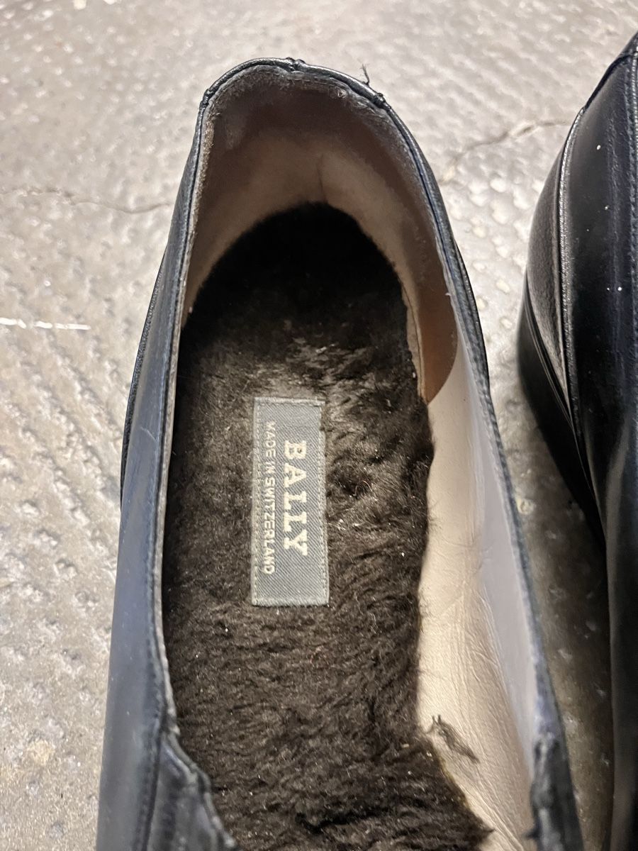 Bally Scarpe da donna: Bally Black Leather Loafers Size 6.5 E - Vintage – Usato da Lausanne venduto da Danash 1