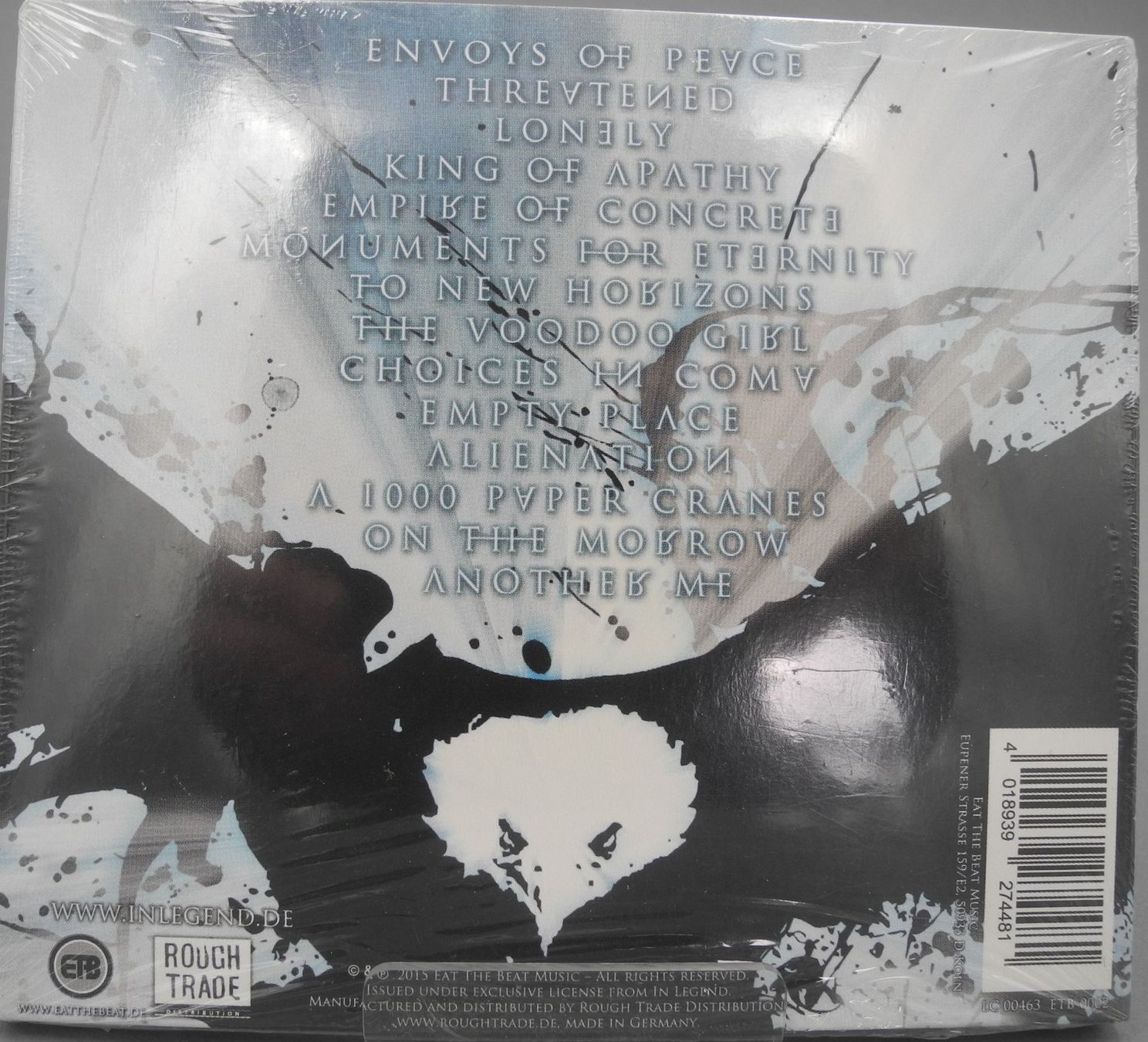 CDs: CD Inlegend "Stones at Goliath", Nr. 766 – Neu und originalverpackt aus Kottwil von Crazyrolf 1