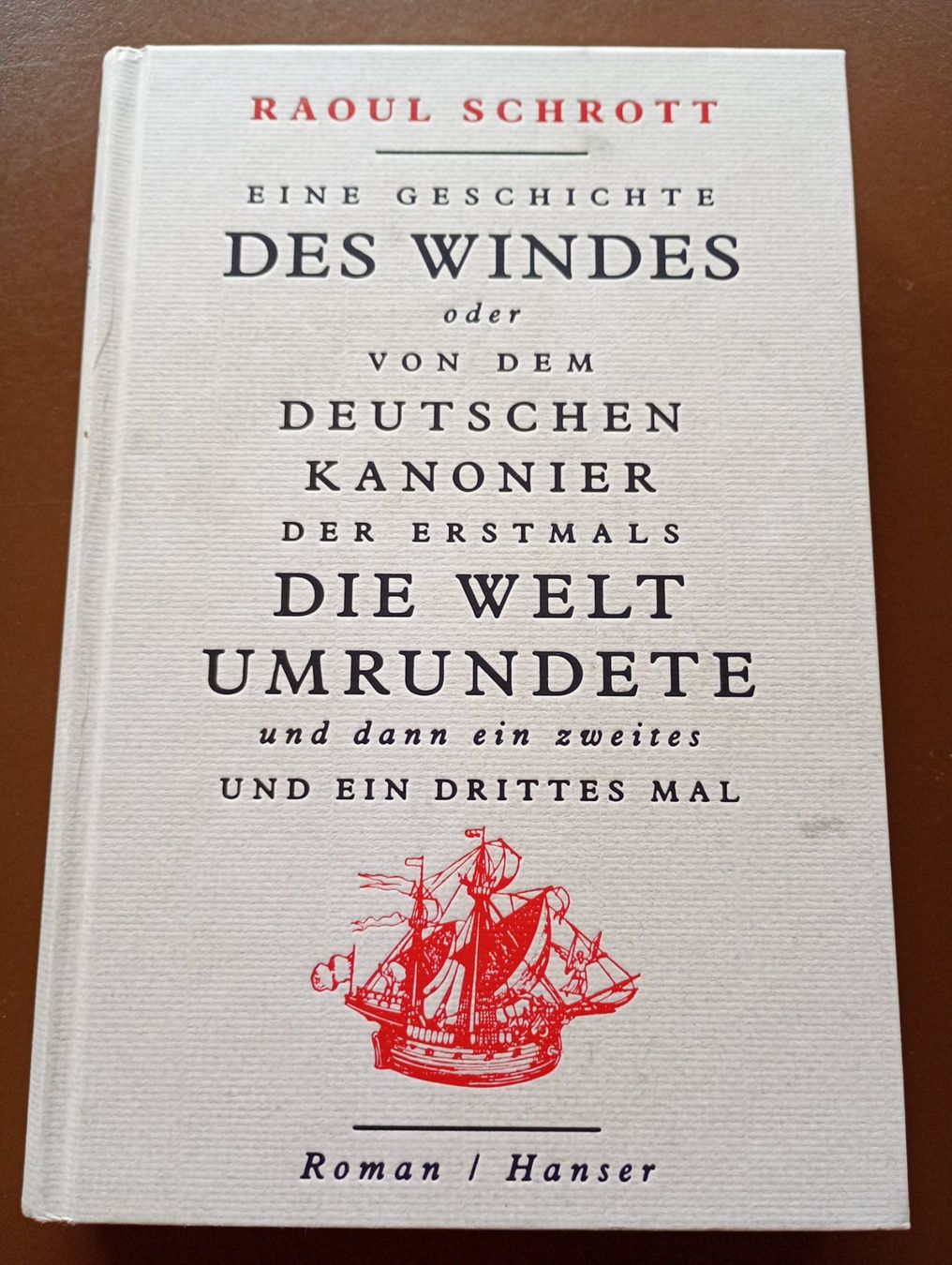 Libri: Raoul Schrott: Eine Geschichte des Windes oder..  [Seefahrt] – Usato da Zürich venduto da TaebL