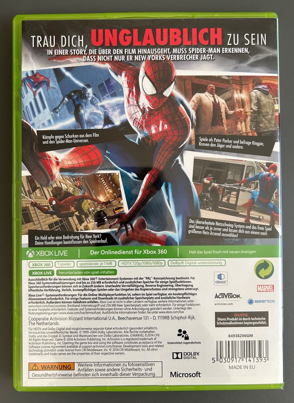 Giochi: The Amazing Spider-Man 2 - Xbox 360 – Usato da Obfelden venduto da jenxbp 1