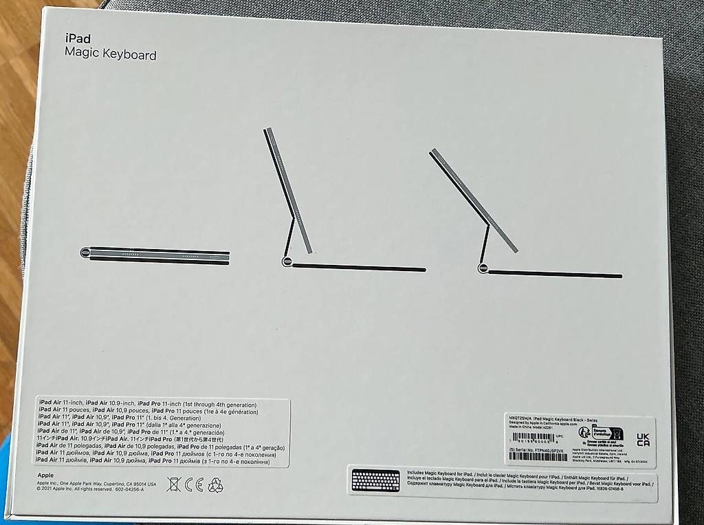 Apple Tastiere: Apple Magic Keyboard 11, iPad Air, iPad Pro – Nuovo (secondo la descrizione) da Bern venduto da Mcurieux 4