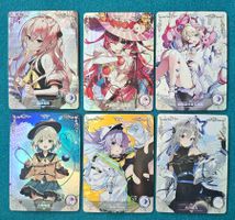 6 Cards SR Goddess Story CCG - Holo Waifu anime