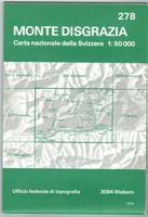Landkarte Monte Disgrazia (1979)