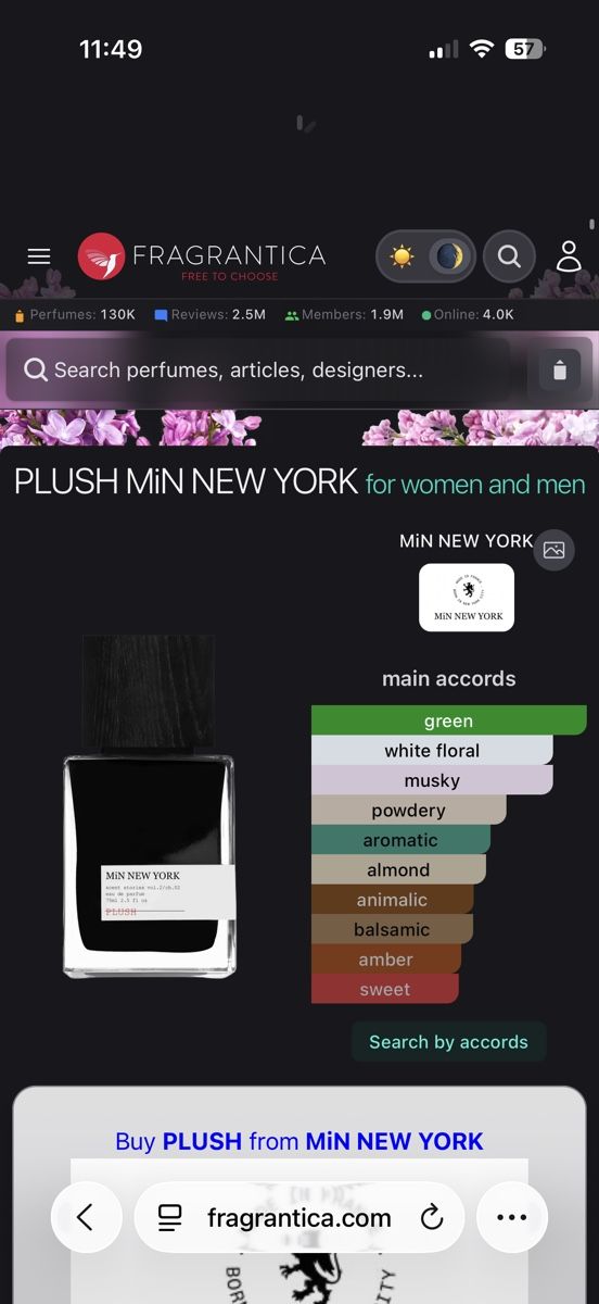 Parfum & Eau de Toilette: MIN New York PLUSH 2ml – Gebraucht aus Sursee von nri_sbv9 1