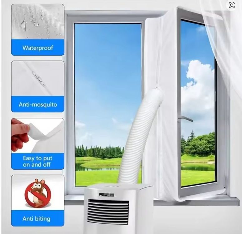 Climatiseurs: Original Klimaanlagen Fensterabdichtung 4m, Neu & OVP! – Neuf avec emballage d'origine à Zürich par tersus1981