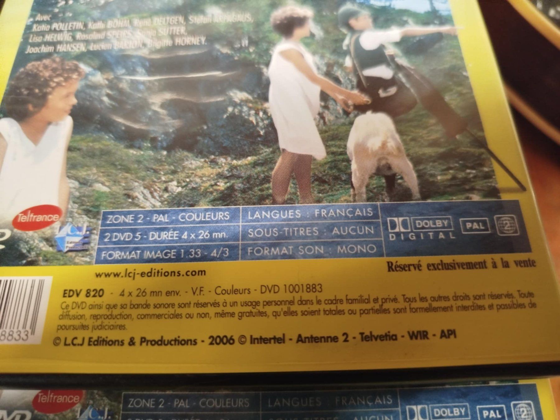 Tutti i DVDs: Dvd Heidi – Usato da La Chaux-de-Fonds venduto da Emmaus2300CDF 5