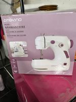 Ambiano Mini Nähmaschine mit Zubehör und Fusspedal
