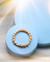 Armband aus Perlmutt mit 925 Silber
