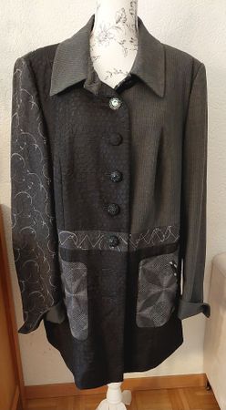 Wunderschöner Ulla Popken Longblazer Gr.50