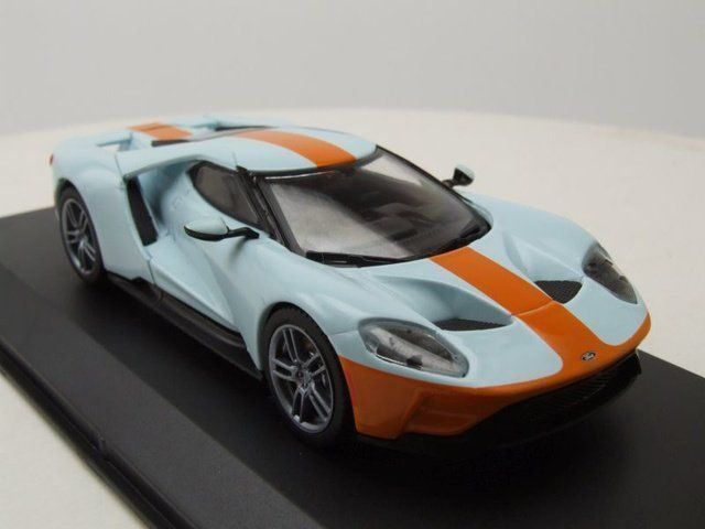 Modellini d'auto: Ford GT Heritage Edition (2019) – Nuovo e nell'imballaggio originale da Flawil venduto da Imperiosud 2