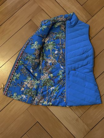 Lilly Pulitzer Wende Weste, blau, neuwertig, Grösse M