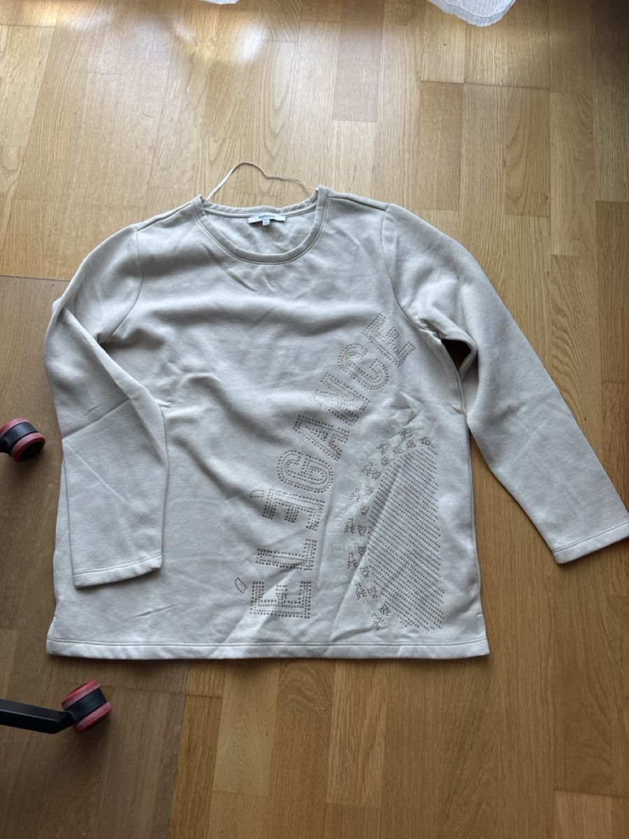 Maglioni & Felpe: Pullover Damen beige Grösse L mit Applikationen – Nuovo e nell'imballaggio originale da Kriens venduto da Silvia_57
