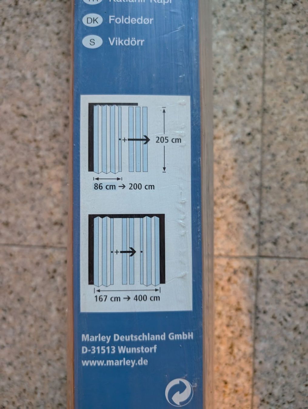 Portes: Falttur neu - Marley – Neuf (Voir description) à Oberterzen par chjm 4