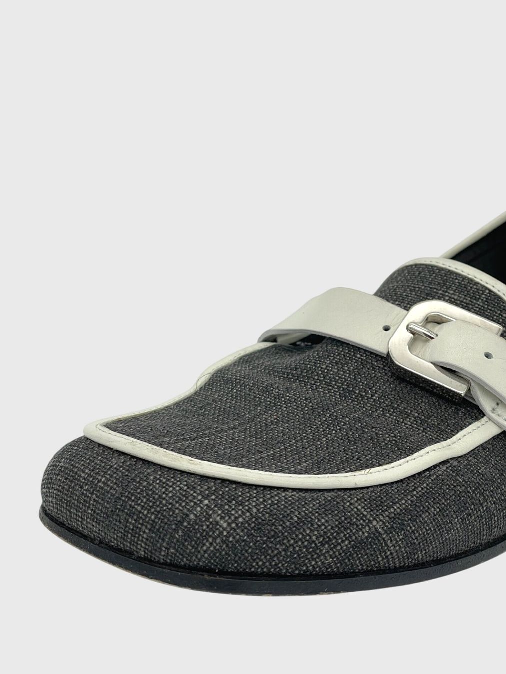 Bally Damenschuhe: Bally Canva Loafer EU 39.5 Grau – Gebraucht aus Zürich von shoe_shop 5