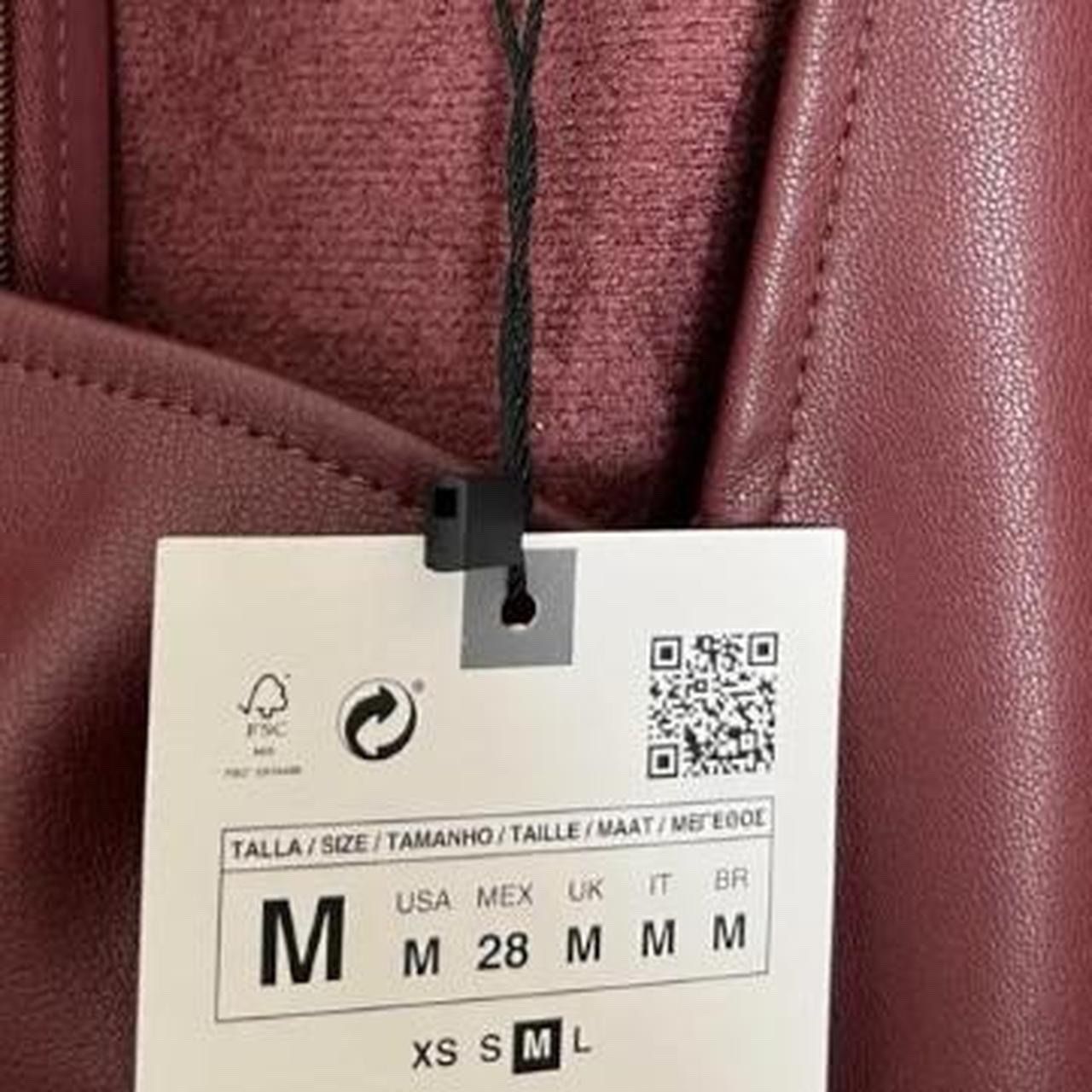 Zara Vestiti: ZARA Kleid, Bordeaux, Grösse M – Nuovo e nell'imballaggio originale da Basel venduto da 1moonstar 4