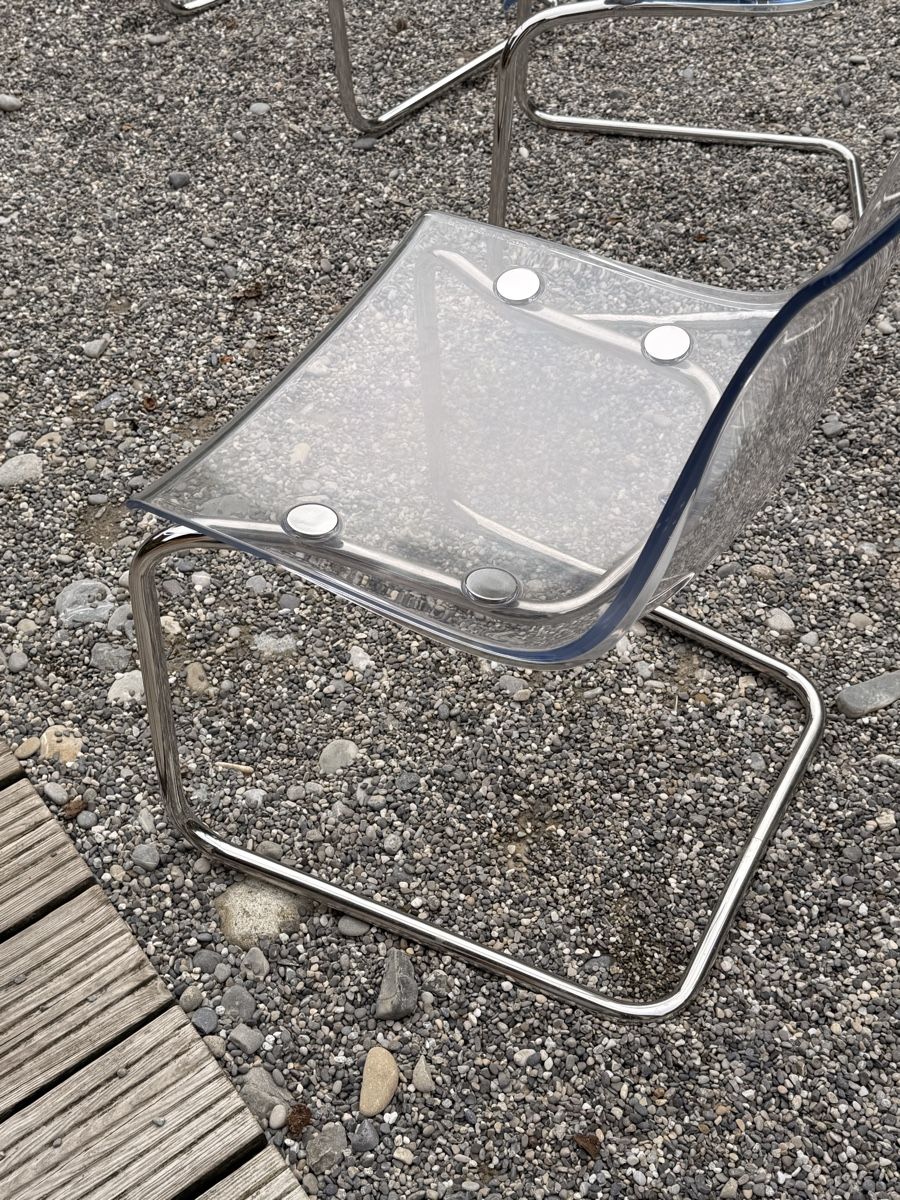 Ikea Stühle: Freischwinger Plexi Stuhl – Gebraucht aus Lobsigen von Ailujailuj 1