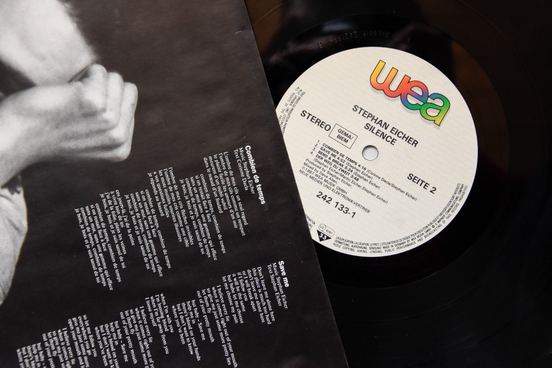 Dischi in vinile: Stephan Eicher - Silence – Usato da Belmont-sur-Yverdon venduto da ag97 3