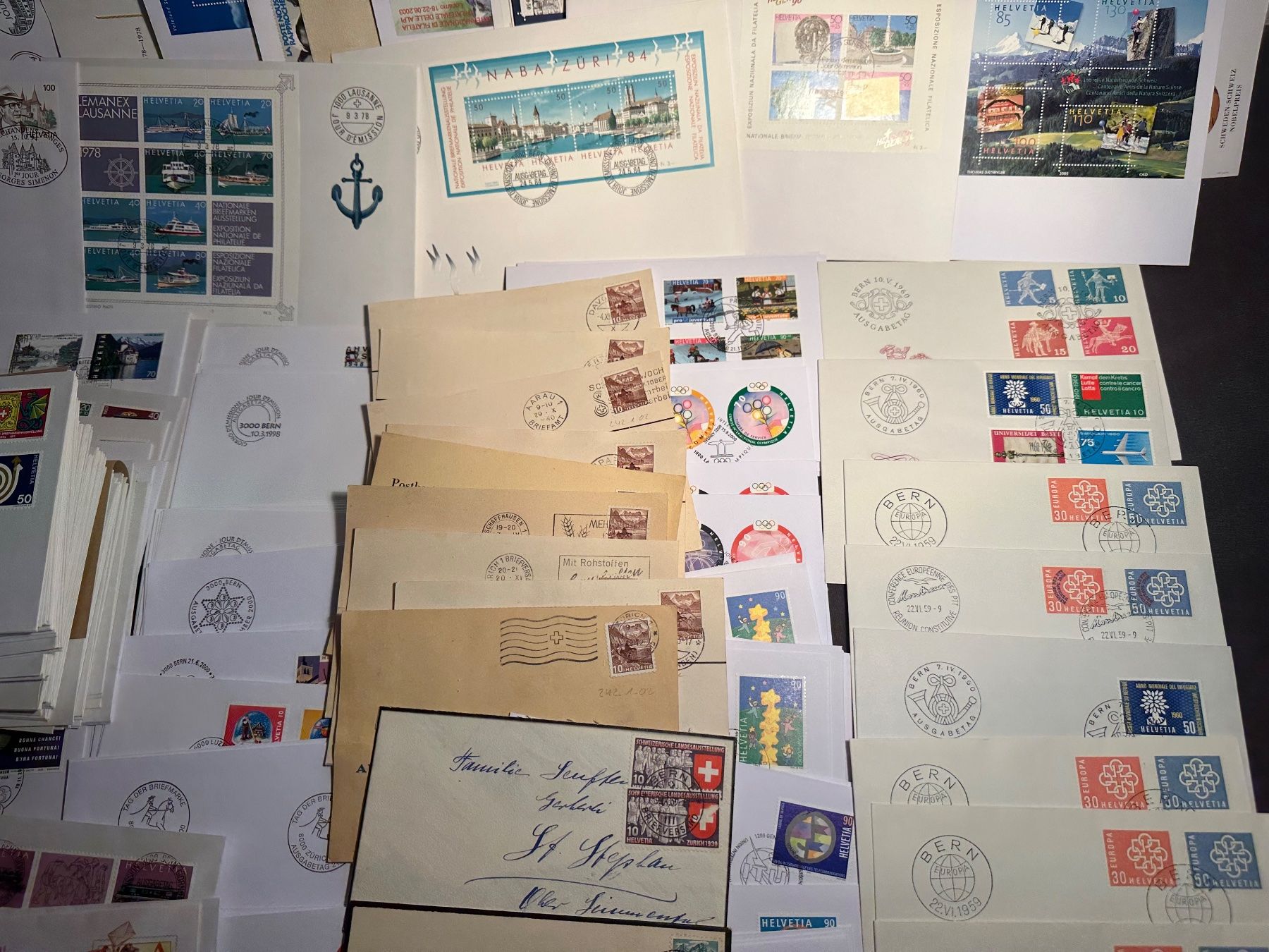 Tous les timbres: Sammlung Briefe Schweiz Sonderbriefe und FDC – D'occasion à Stettfurt par 2442 2