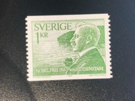 Schweden 1976 Nobelpreis 1916 V.v Heidestamm Literatur 1Kr