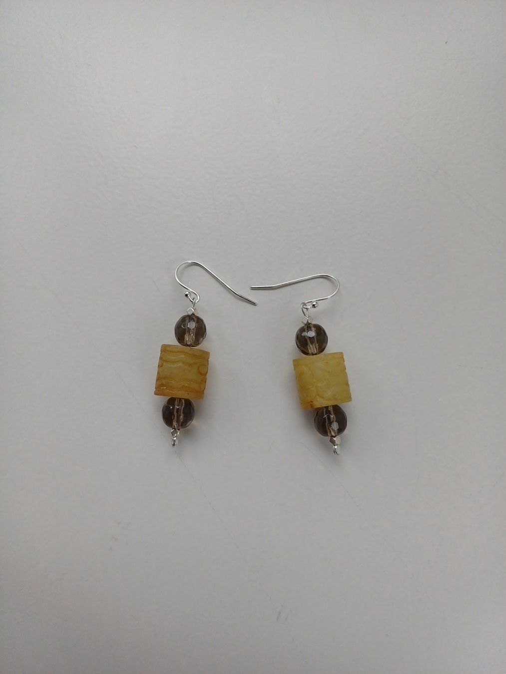 Orecchini pendenti & Orecchini a lobo: Ohrringe aus Stein & Rauchquartz – Nuovo (secondo la descrizione) da Baden venduto da lm6_dwv5