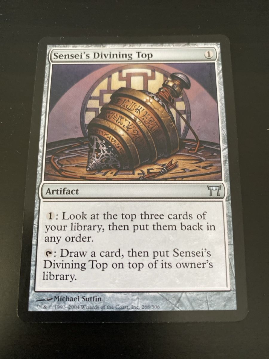 Magic The Gathering Carte collezionabili: Sensei‘s Divining Top – Usato da Oberglatt ZH venduto da Finlandia1