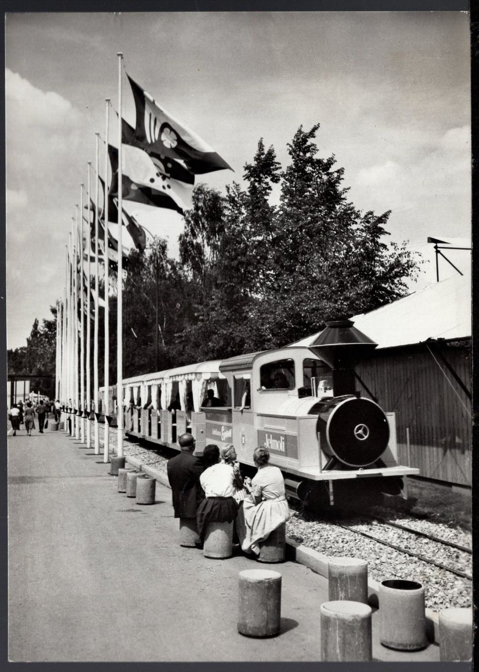 Cartoline postali: SAFFA  -  Ausstellungsbahn  1958 – Usato da Aarau venduto da kufi44