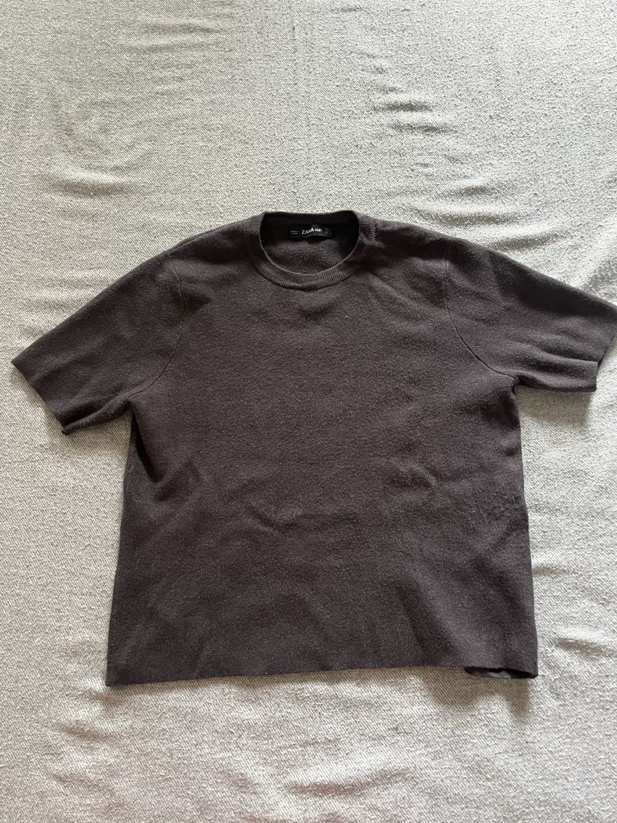 Zara T-shirt: Zara Knit, Herbst-Winter Shirt, Gr. S – Usato da Thalheim venduto da karmabis_ 2