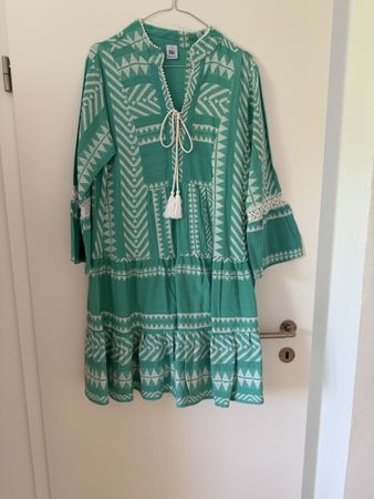 Boho Dress BLE Turquoise Summer, size S, like new!