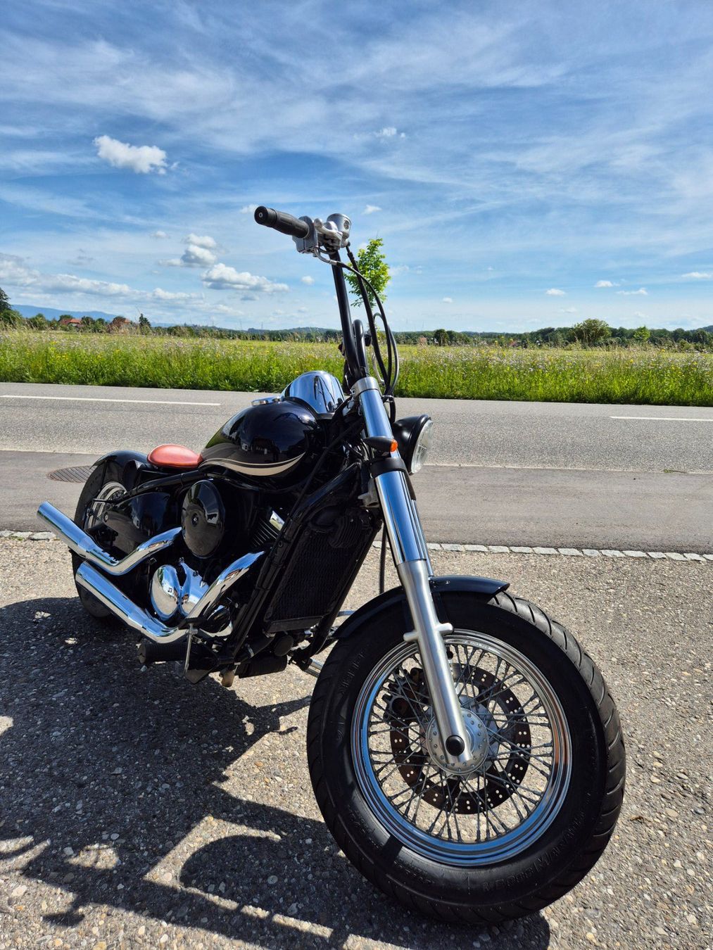 Kawasaki Altro: Kawasaki VN800 Classic Bobber – Usato da Kappelen venduto da pneusk 3
