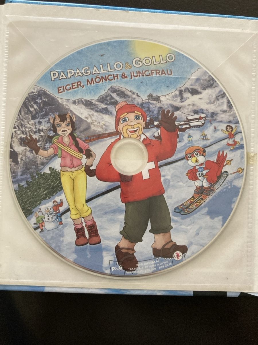 Bücher: PAPAGALLO & GOLLO EIGER, MÖNCH & JUNGFRAU neuwertig  – Neu (gemäss Beschreibung) aus Schüpfheim von Seerose80 1