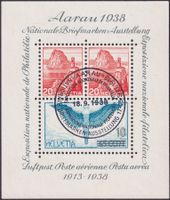 1938, W11 (Aarau-Block) von AARAU: 18.Sep.1938, Kat: 50.-