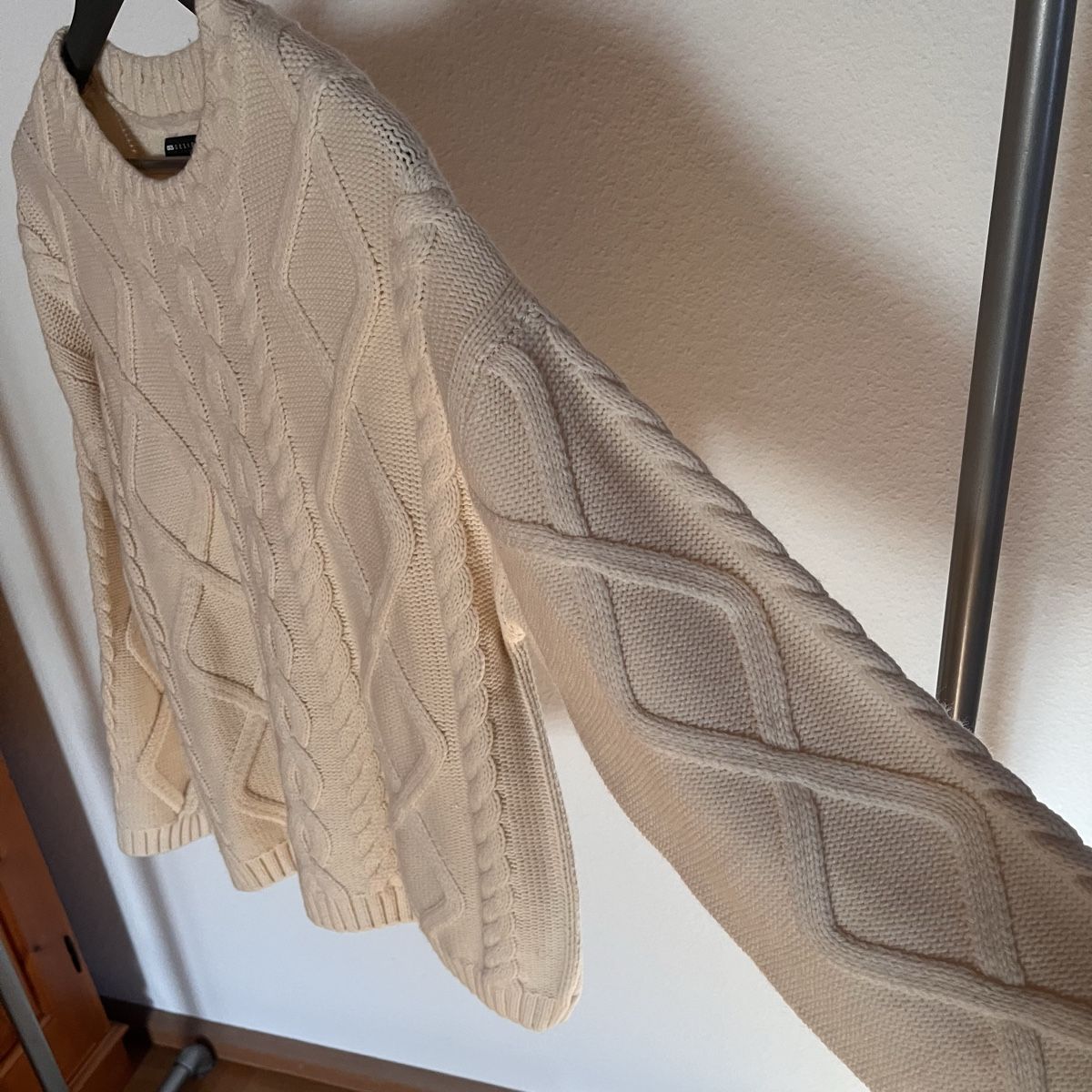 Asos Pullover & Sweatshirts: ASOS cream cable Knitjumper – Gebraucht aus Diepflingen von ldvintagestreetwear 3