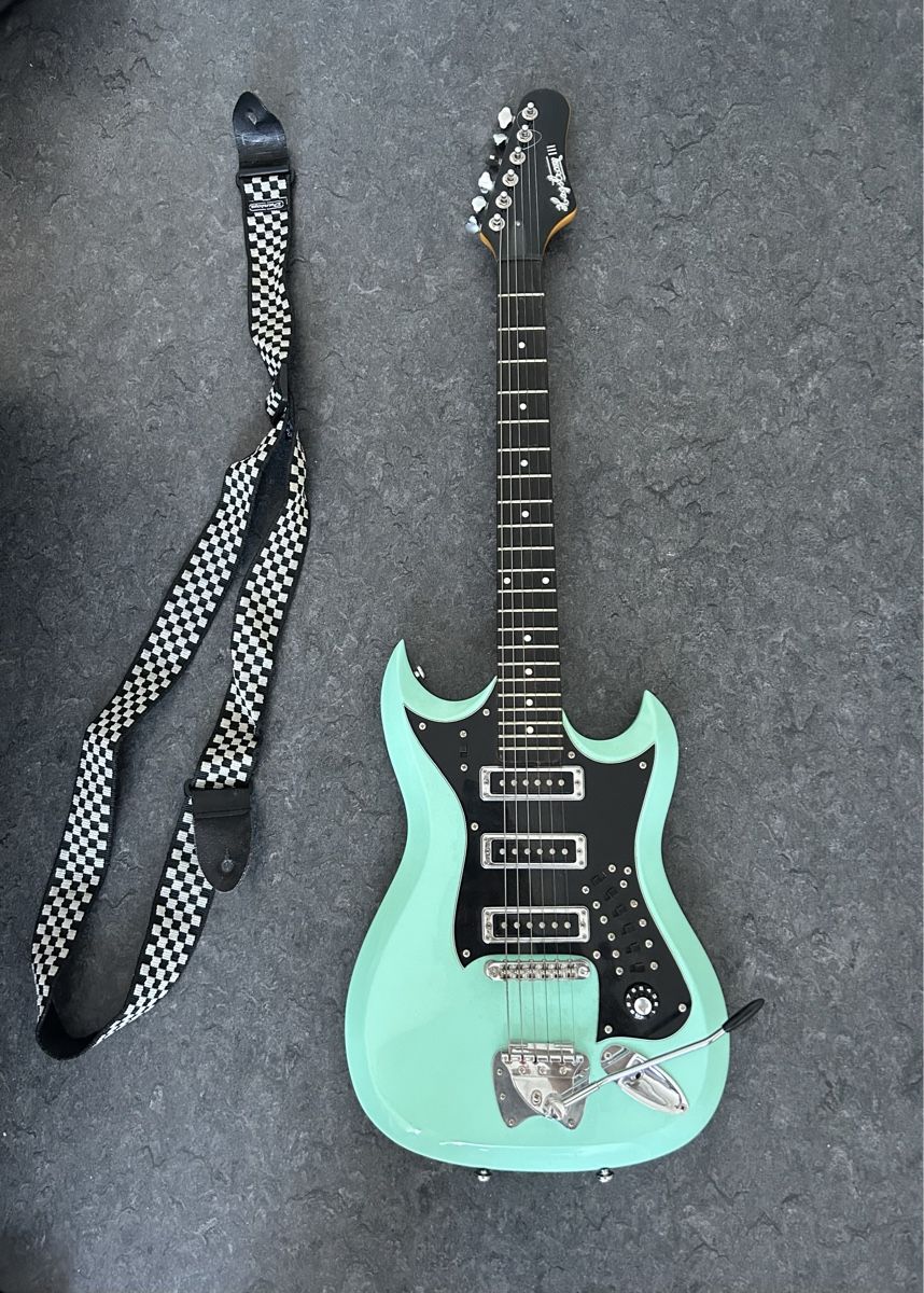 Hagström Musikinstrumente: E-Gitarre Hagstrom Retroscape H-III Sky Blue – Gebraucht aus Bern von isa_f8bl
