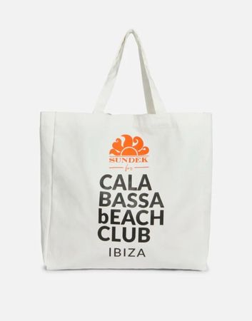 Sundek CBbC Ibiza Tote Bag, Canvas, Beach Bag