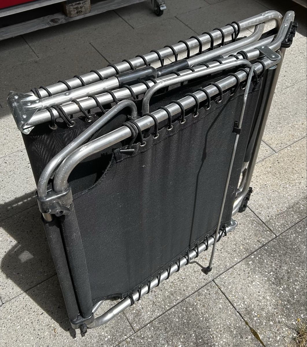 Fiam Chaises longues: Fiam Liegestuhl mit Sonnendach – D'occasion à Seengen par tomithebacon 6