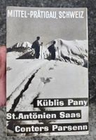 30er/40er Jahre Faltprospekt Mittel-Prättigau küblis pany...
