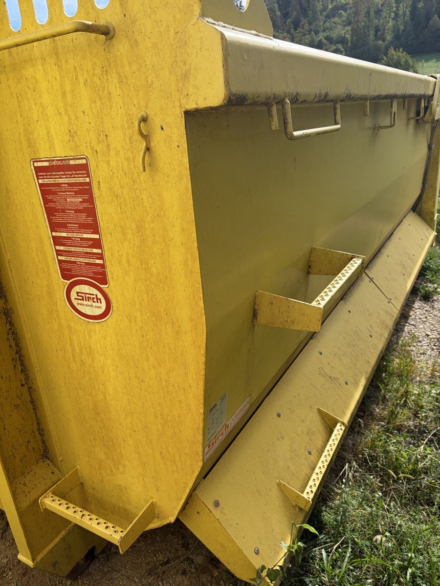 Kipper: Abrollcontainer mit Hydraulischer Heckklappe – Gebraucht aus eiken von 12289 4
