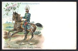 Litho Generalfeldmarschall Kronprinz Alb