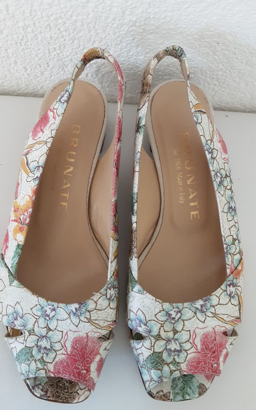 Scarpe da donna: Sandale, 36,5, BRUNATE, cuir, excellent état – Usato da Neuchâtel venduto da Virgule50
