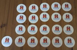 21 Feldschlösschen Bierdeckel