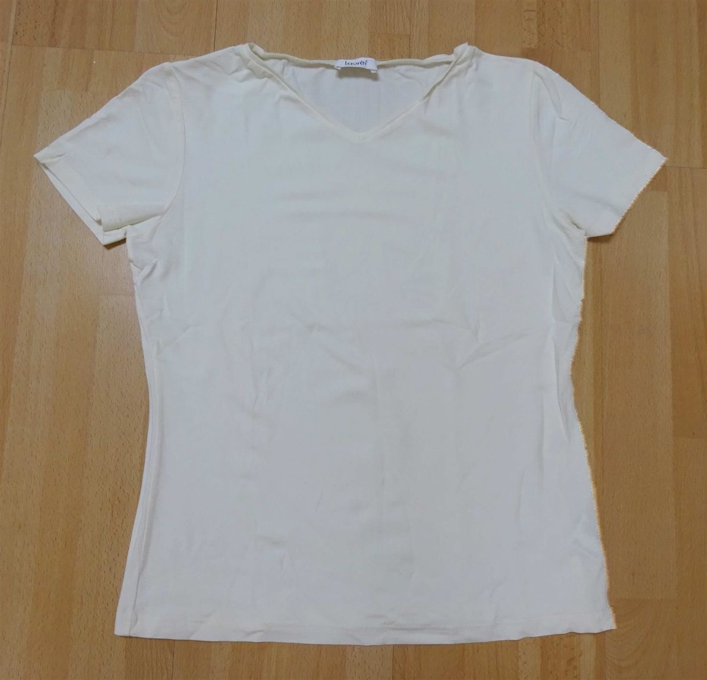 T-shirt: Laurèl - elastisches T-Shirt - weiss - Grösse 38 – Nuovo (secondo la descrizione) da Zofingen venduto da Justizia_01