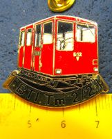 BAHN SCHWEIZ PIN BTI Tm 2/2 ENAMEL GOLDIG LIMITIERT
