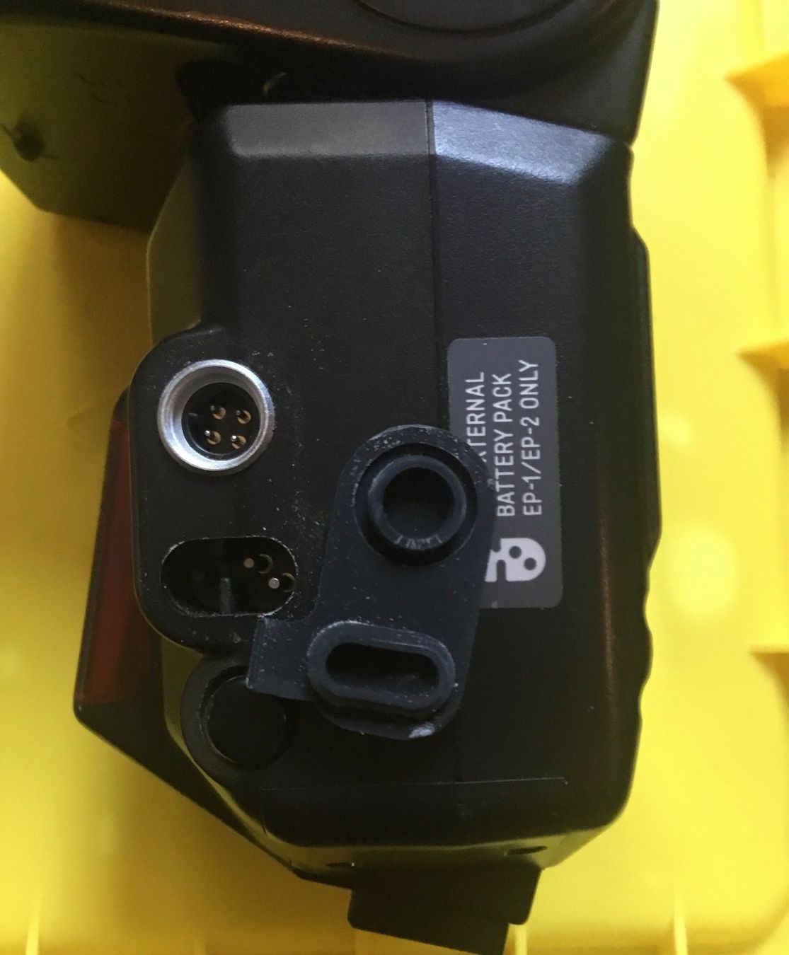 Minolta Flash: Minolta Blitzgerät 3600HS Aufsteckblitz – Usato da Schlieren venduto da Jeajet 5