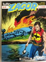 TUTTO ZAGOR # 41 VITTORIA! Italy 1989 Sergio Bonelli Editore